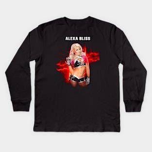 Alexa Bliss Kids Long Sleeve T-Shirt